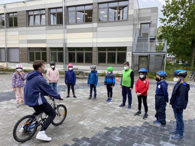 Fahrradttag für Jahrgang 3 Grundschule Nordenstadt